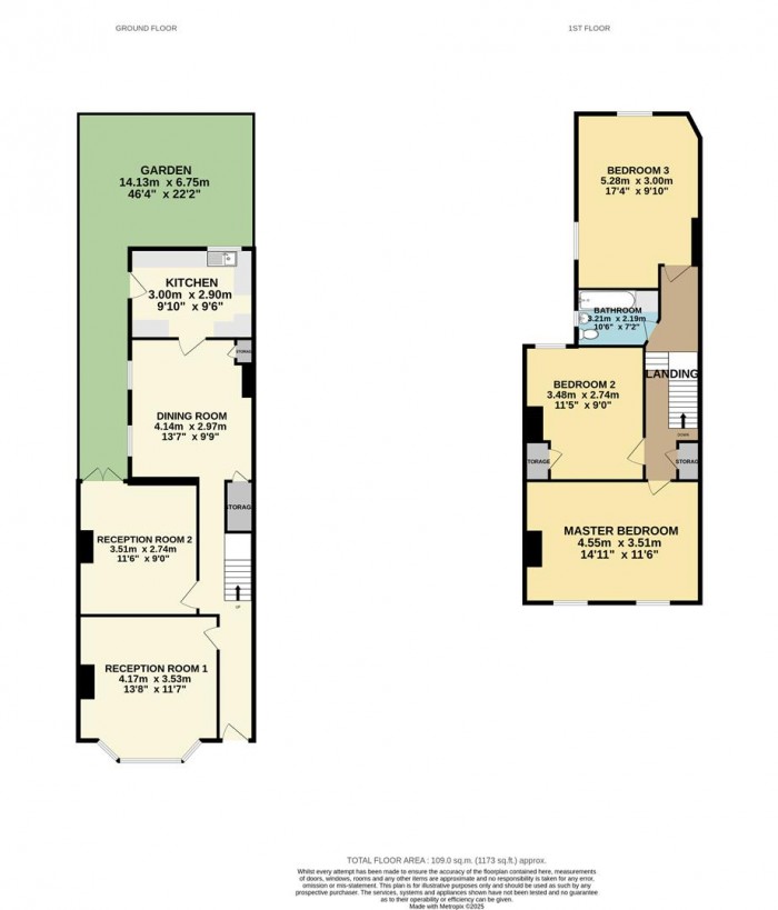 Floorplan for Greyhound Road, London