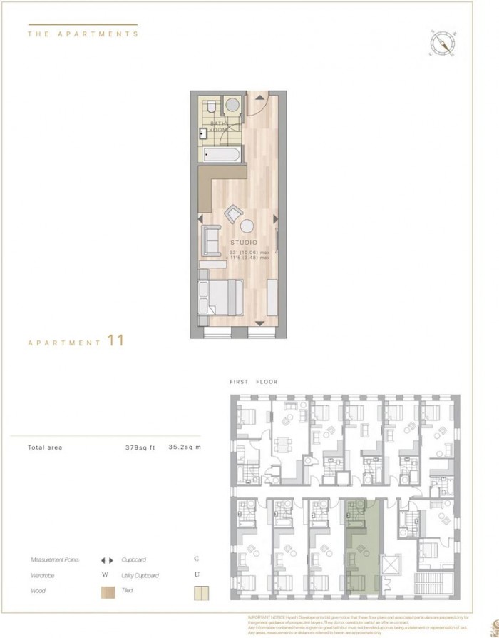 Floorplan for Shakespeare Road, London