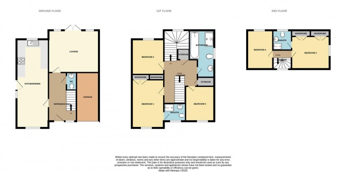 Floorplan for Malkin Drive, Church Langley