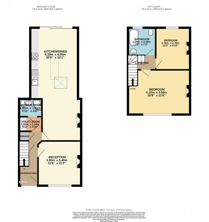 Floorplan for Chingford Road, London