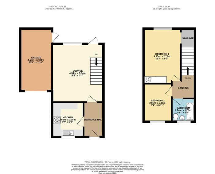 Floorplan for Sibneys Green, Harlow