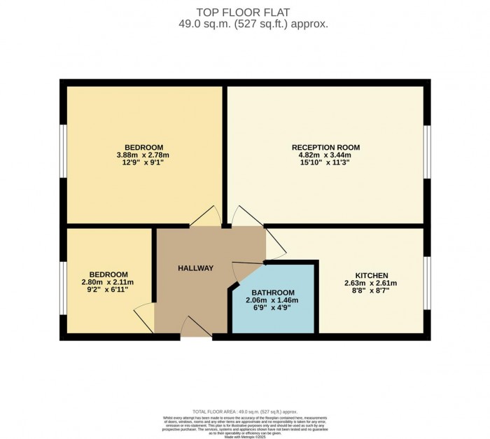 Floorplan for Walthamstow