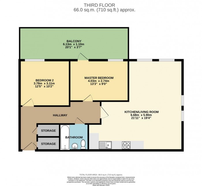 Floorplan for Queen Street, London