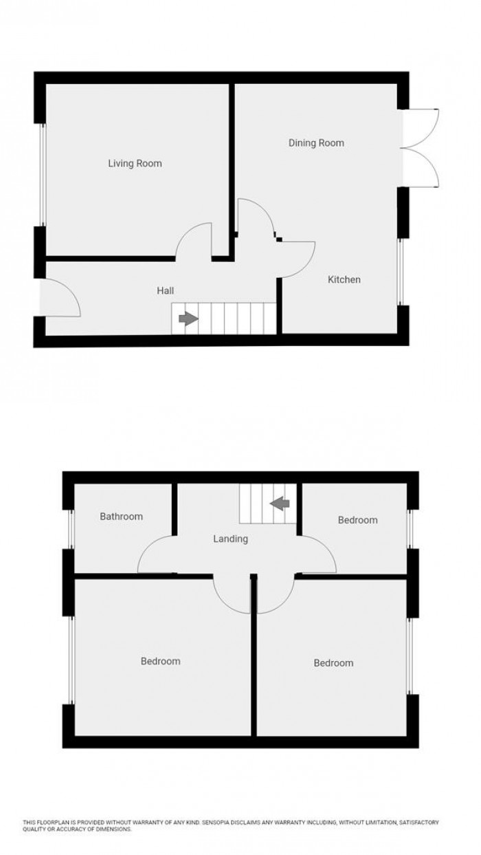 Floorplan for Frankland Road, London